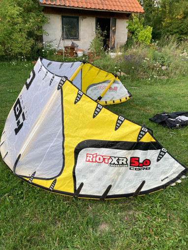 Core Kiteboarding Riot XR3 5qm aus 2014 Bild nr. 1