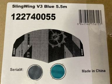 Slingshot SlingWing V3 / 4M / 5,5M 5qm aus 2025 Bild nr. 2