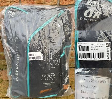 Eleveight RS V6 2023 Crossover Freeride Series (3 Struts) 8qm aus 2023