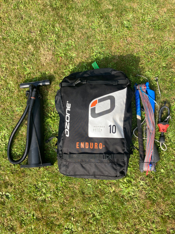 Ozone Enduro V4 mit Bar und Pumpe 10qm aus 2023 Bild nr. 0