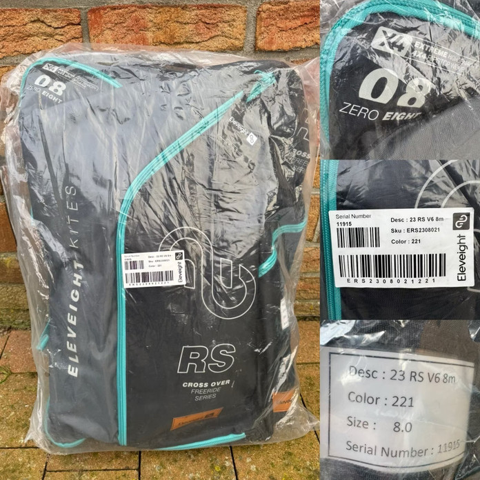 Eleveight RS V6 2023 Crossover Freeride Series (3 Struts) 8qm aus 2023 Bild nr. 0