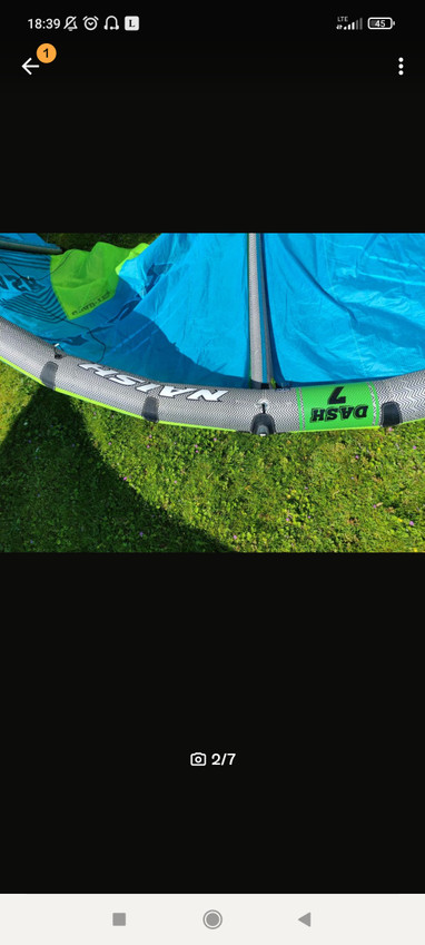 Naish Dash 7qm aus 2018 Bild nr. 1