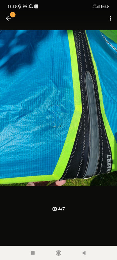Naish Dash 7qm aus 2018 Bild nr. 2