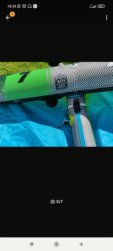 Naish Dash 7qm aus 2018 Bild nr. 3